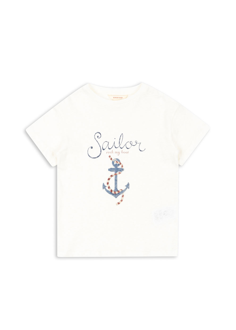 Konges Sløjd - koszulka dziecięca Era Tee OCS Off White/Sailor
