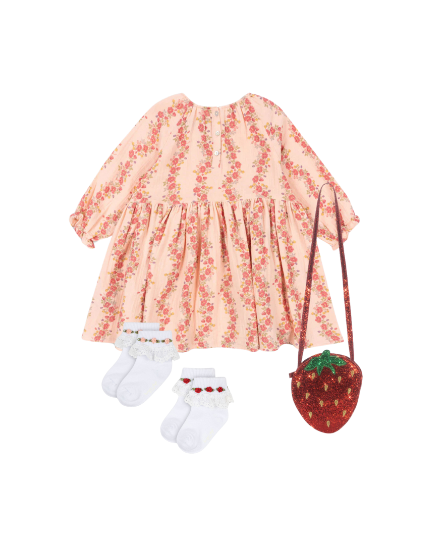 Konges Sløjd - stylizacja Coco Dress Floria Pink