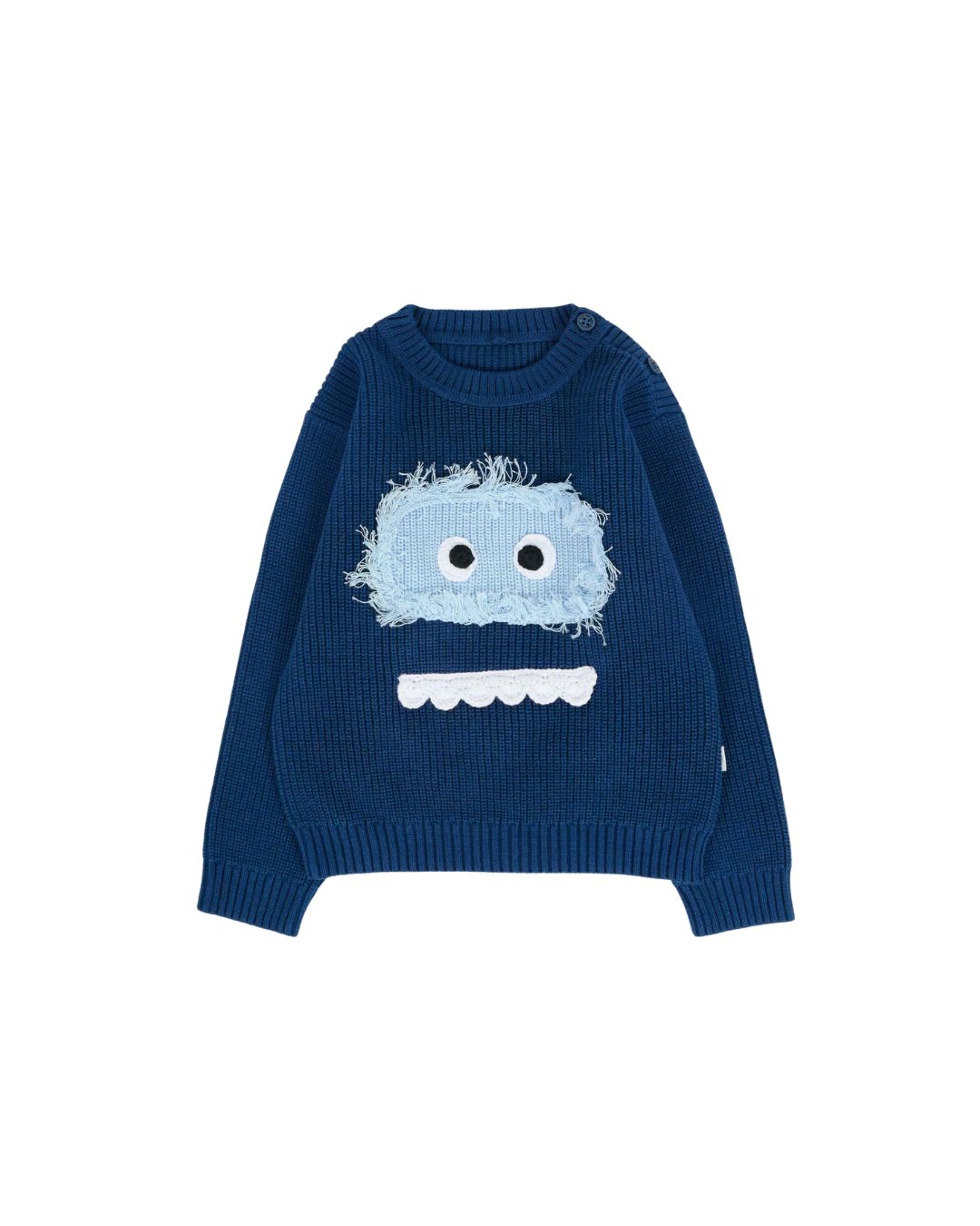 Stella McCartney - sweter niemowlęcy z naszywką Yeti