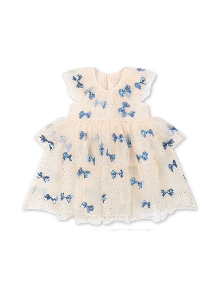 Konges Sløjd - sukienka dziecięca Yvonne Fairy Dress Bowie Blue
