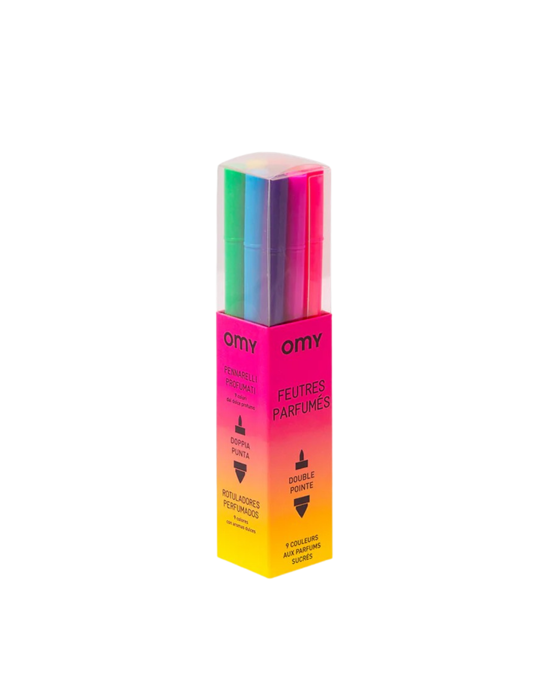 Omy - pachnące flamastry 9 sztuk