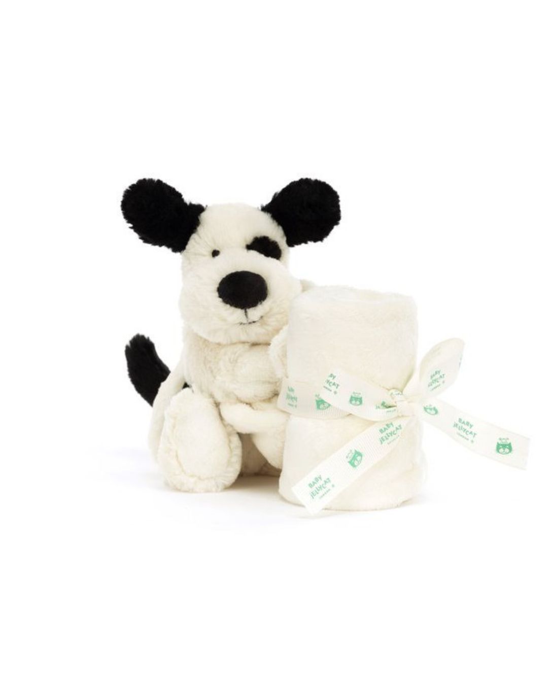 Jellycat - Łaciaty Piesek szmatka przytulanka kremowa 34 cm