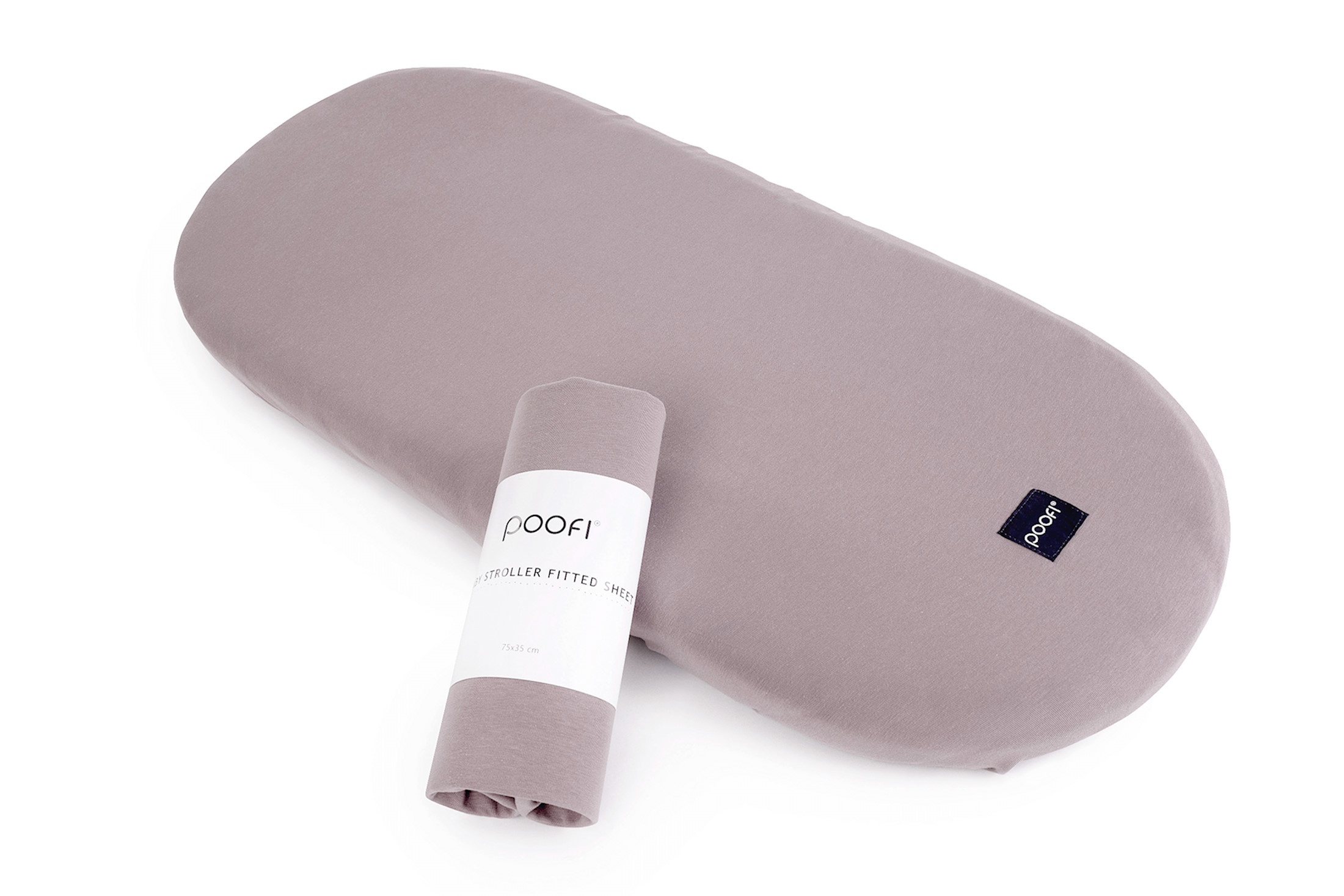 Poofi - prześcieradło do wózka Organic Lawenda