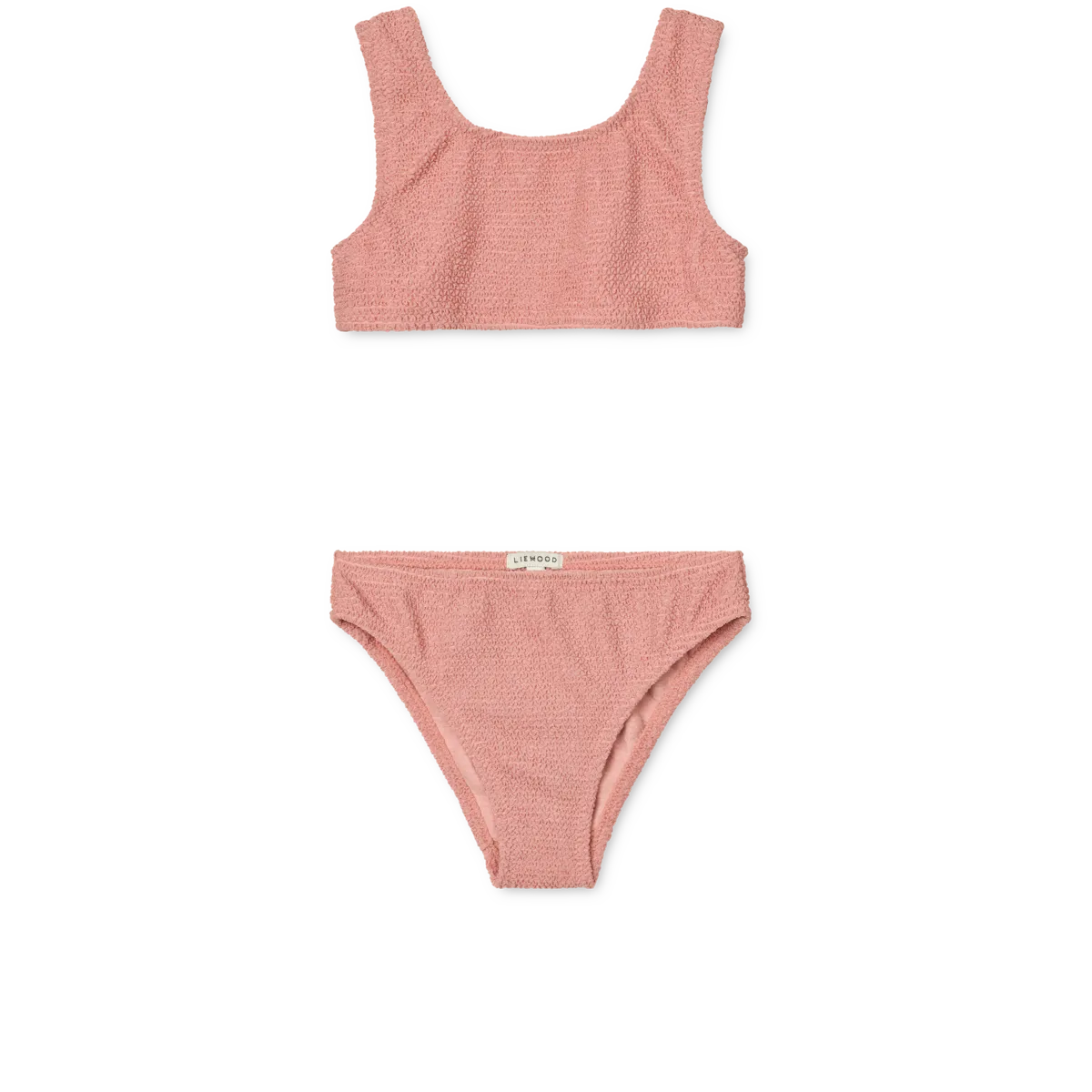 Liewood - strój kąpielowy dwuczęściowy UV Bello Bikini dusty rose