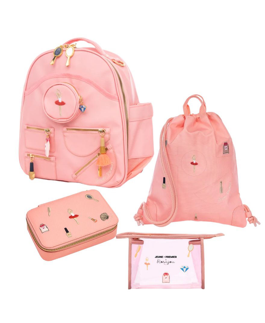 Jeune Premier - zestaw szkolny dziewczęcy Jewellery Box Pink