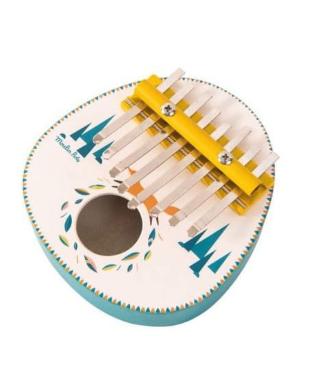Moulin Roty - kalimba 14 x 13 cm "Podróże Olgi"