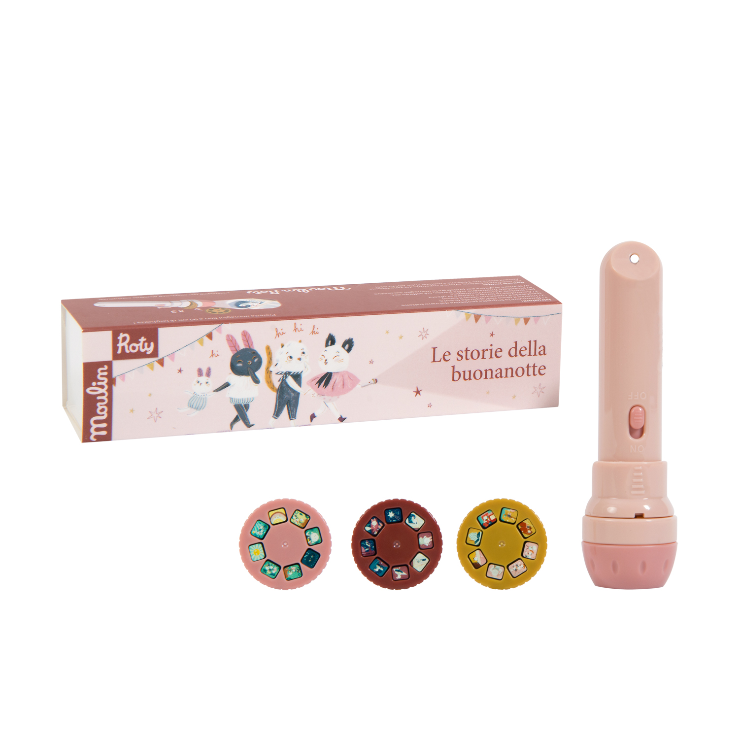 Moulin Roty - lampka projektor Apres La Pluie Moulin Roty - lampka projektor Apres La Pluie