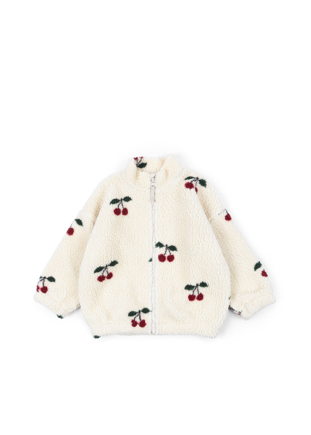 Konges Sløjd - kurtka dziecięca Jody Teddy Jacket GRS Ma Grande Cerise