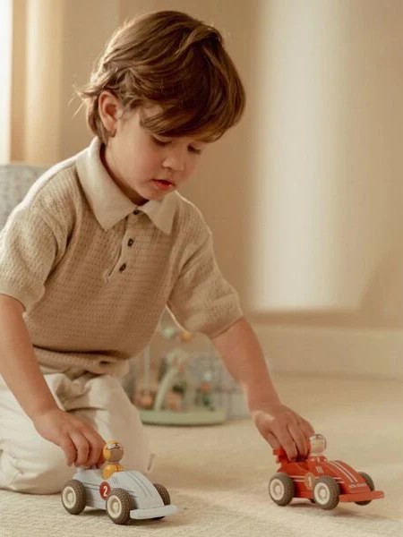 Samochody wyścigowe Little Dutch 2 sztuki FSC Samochody wyścigowe Little Dutch 2 sztuki FSC