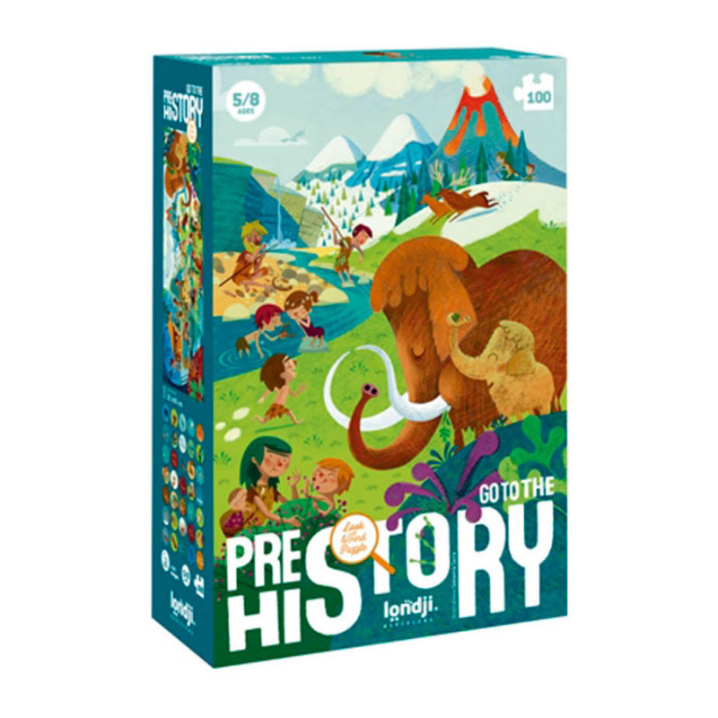 Londji - puzzle dla dzieci Ruszaj do Prehistorii!