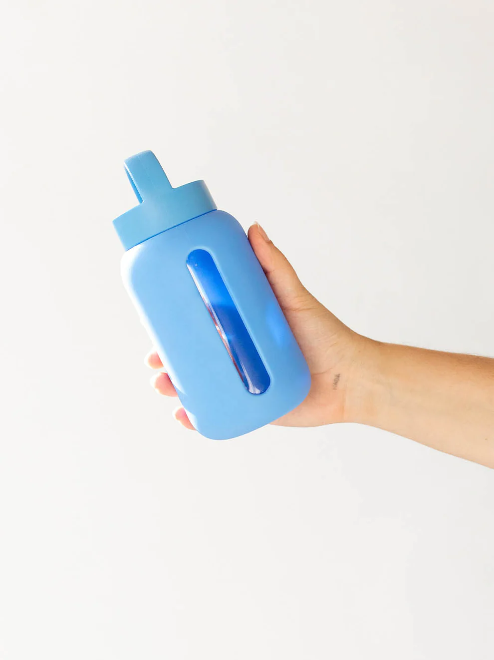 Bink - szklana butelka Bink Mini 500 ml Cornflower