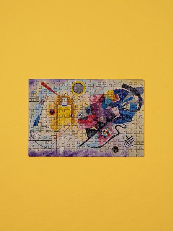Londji - puzzle micro Gelb-Rot-Blau Kandinsky 150 elementów