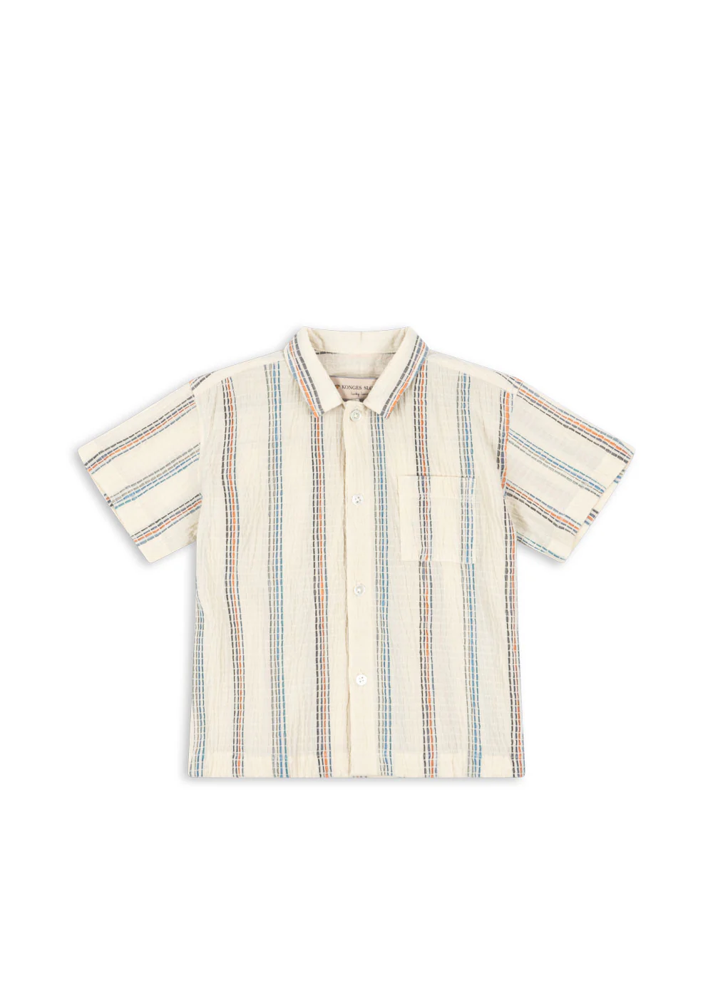 Konges Sløjd - koszula chłopięca z krótkim rękawem Vincent SS Shirt GOTS