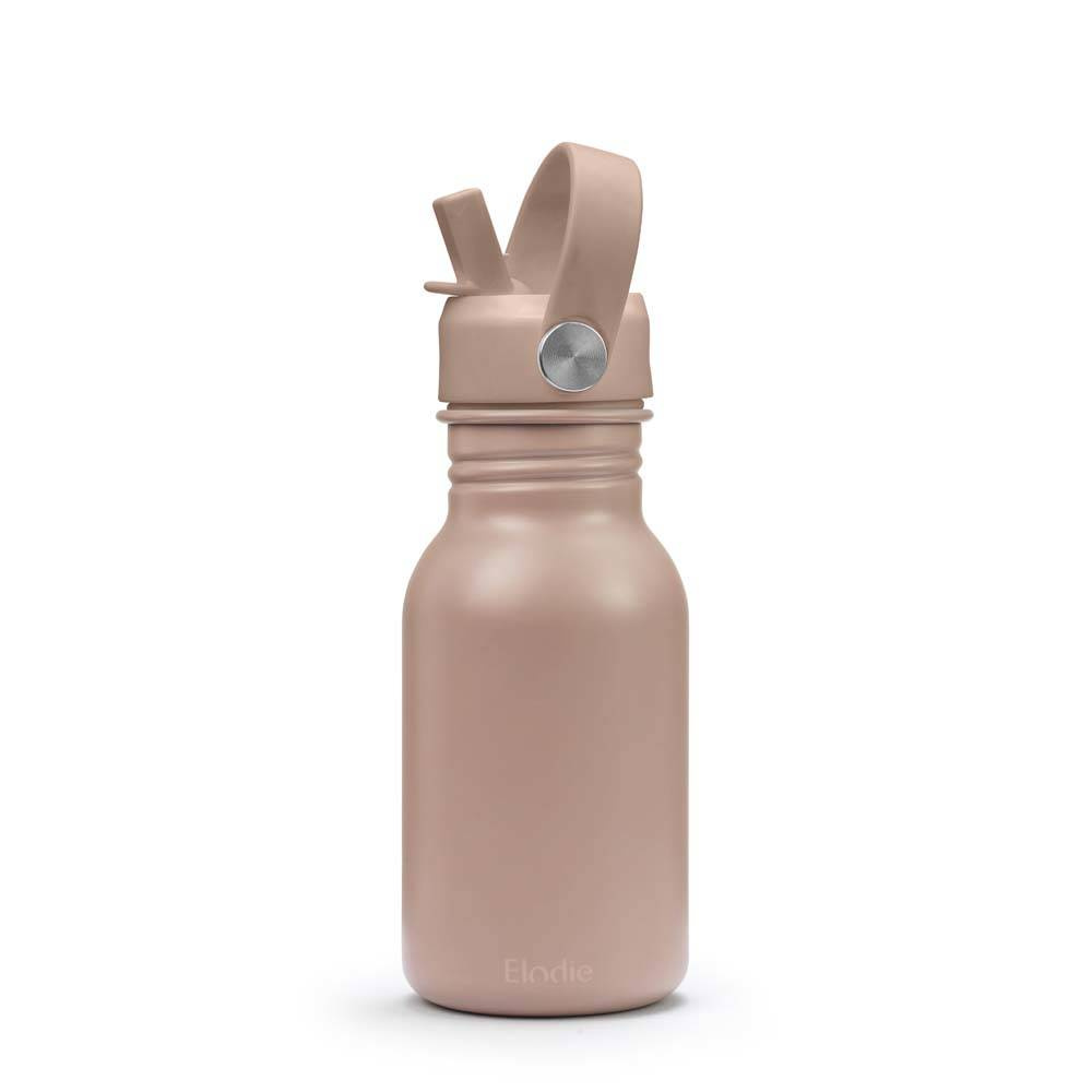 Elodie Details - butelka na wodę ze słomką Blushing Pink