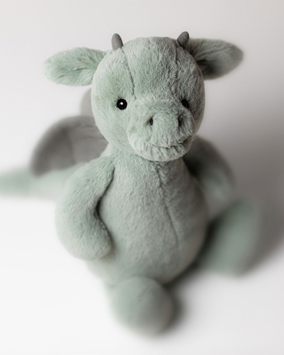 Jellycat - Smok miętowo - szary 50 cm