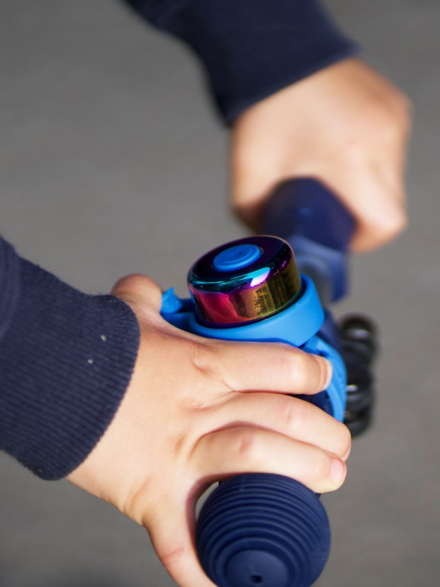 Micro - dzwonek do hulajnogi Neochrome Blue