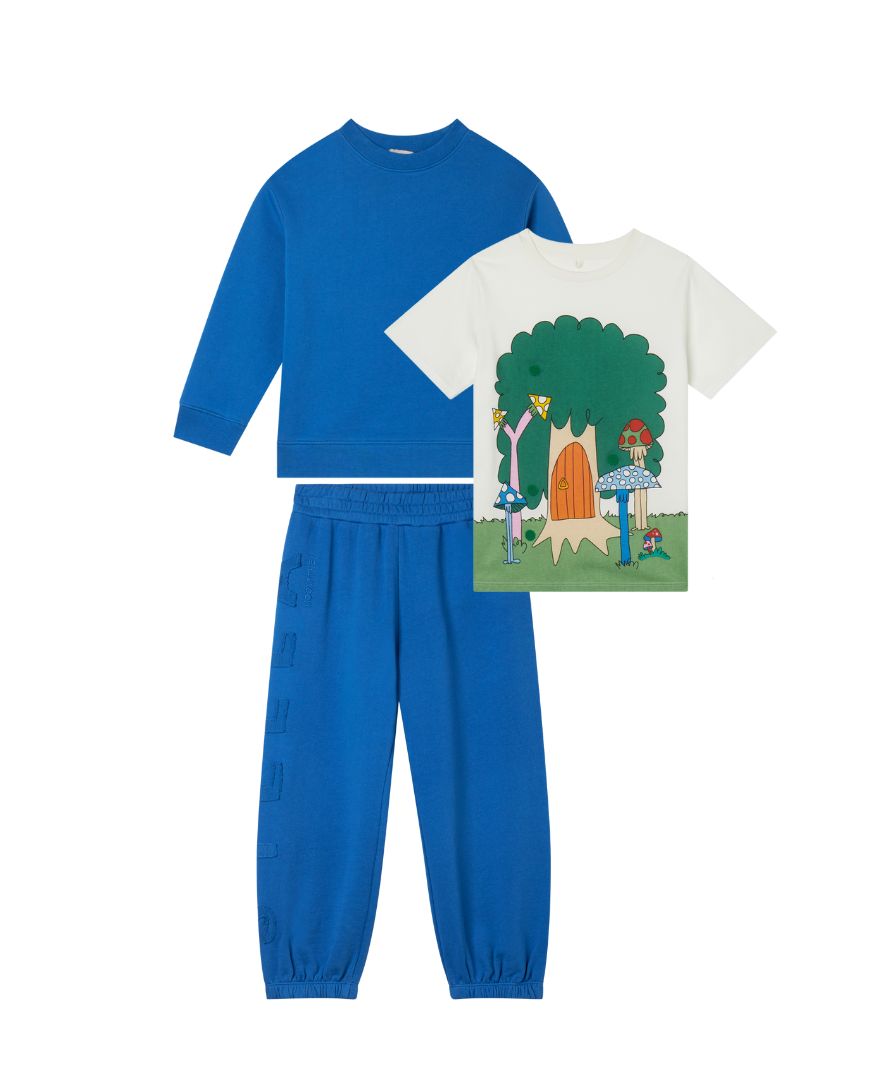 Stella McCartney - stylizacja dla chłopca Blue Frog