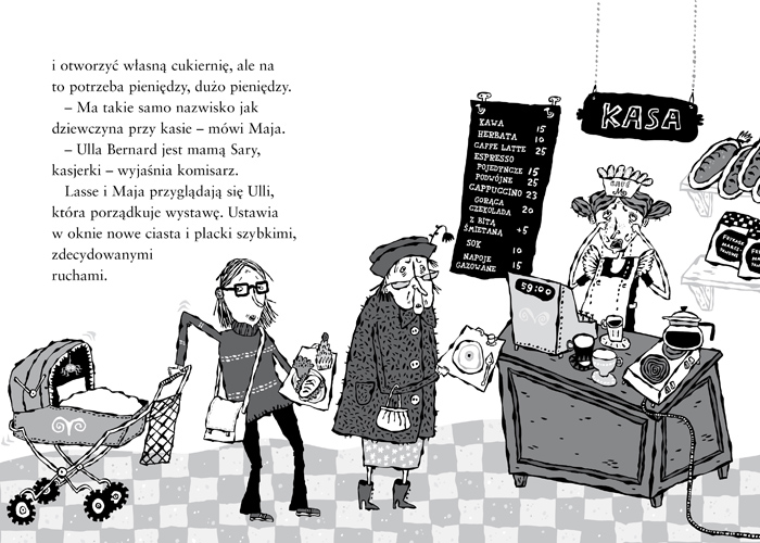 Wydawnictwo Zakamarki - Tajemnica kawiarni, Biuro Detektywistyczne Lassego i Mai