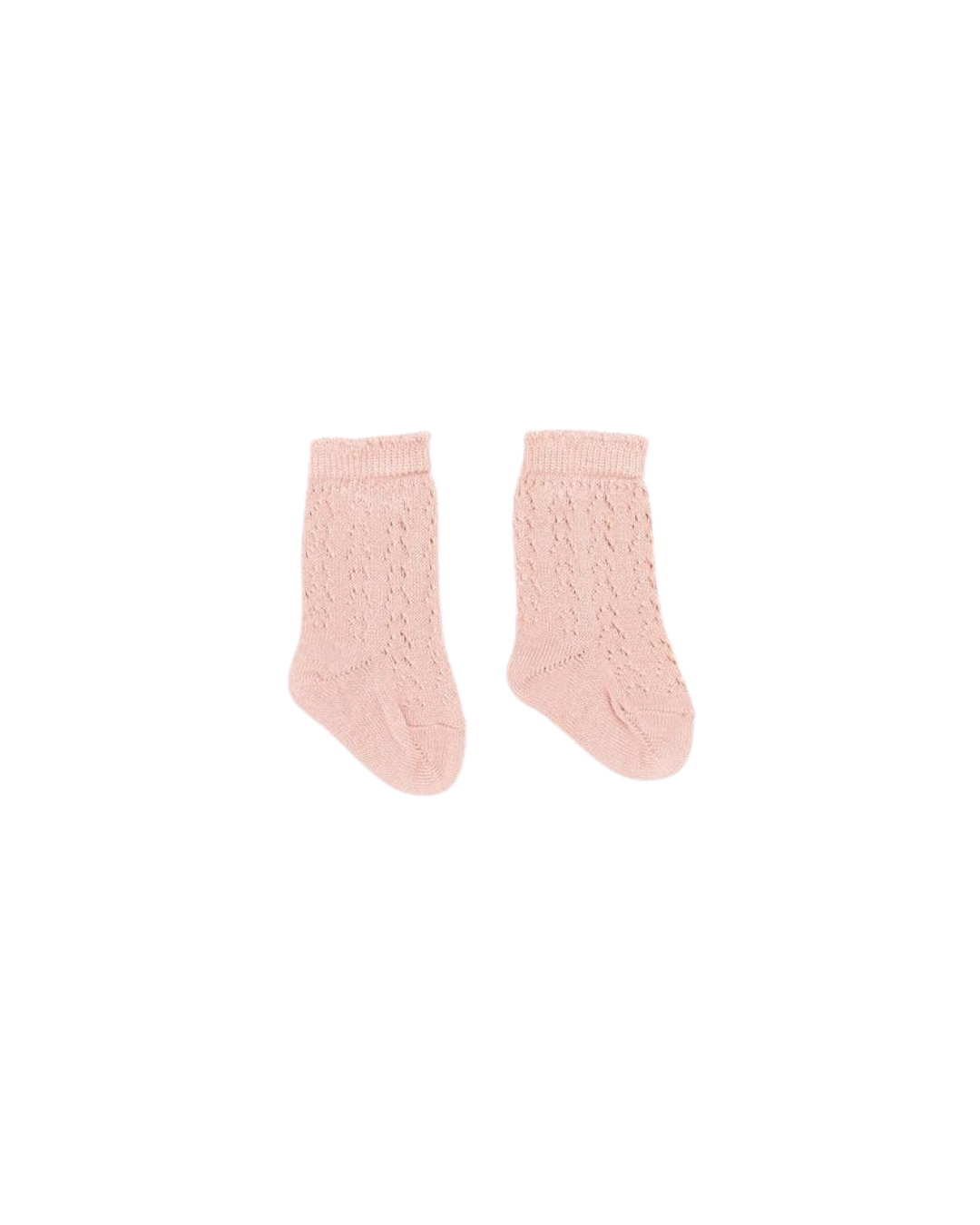 Bamboom - bambusowe skarpetki ażurowe dla dziewczynki różowe