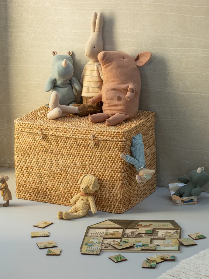 Maileg - puzzle Farmhouse z mysią dziurą