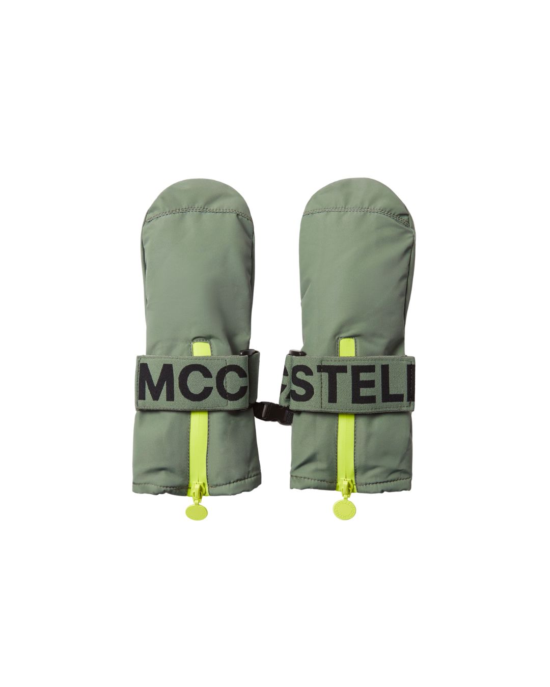 Stella McCartney - rękawice narciarskie zielone