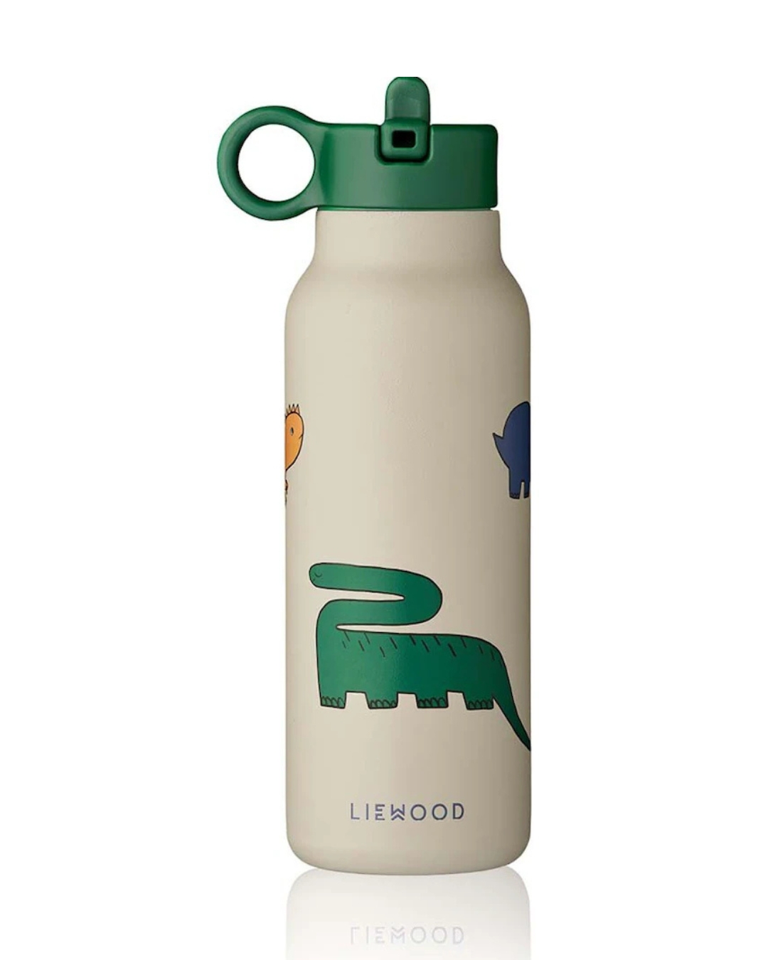 Liewood - butelka termiczna dla dzieci 350 ml Falk Water Bottle Dinosaurs Mist