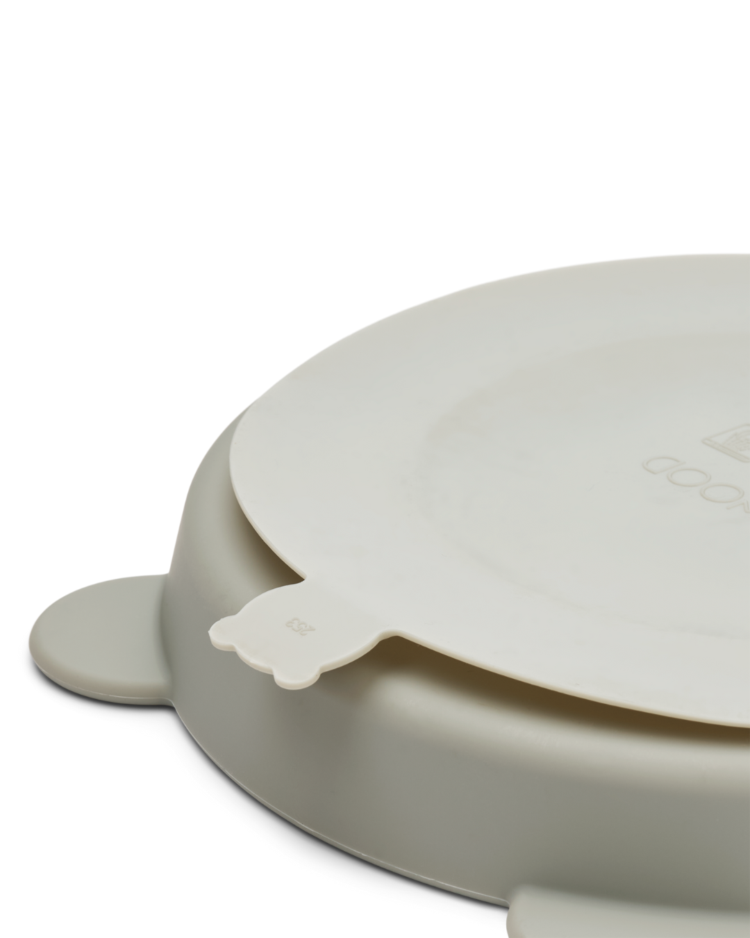 Liewood - talerzyki silikonowe z podziałkami Stacy Divider Suction Plate 2-Pack Whale Blue