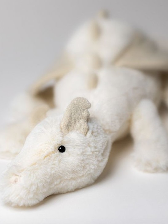 Jellycat - Smok Biały 50 cm