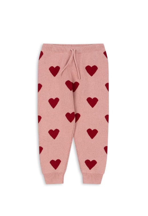 Konges Sløjd - spodnie dresowe bawełniane dziecięce Lapis Knit Pants 