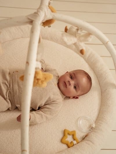 Little Dutch - mata aktywizująca z pałąkiem Newborn Naturals
