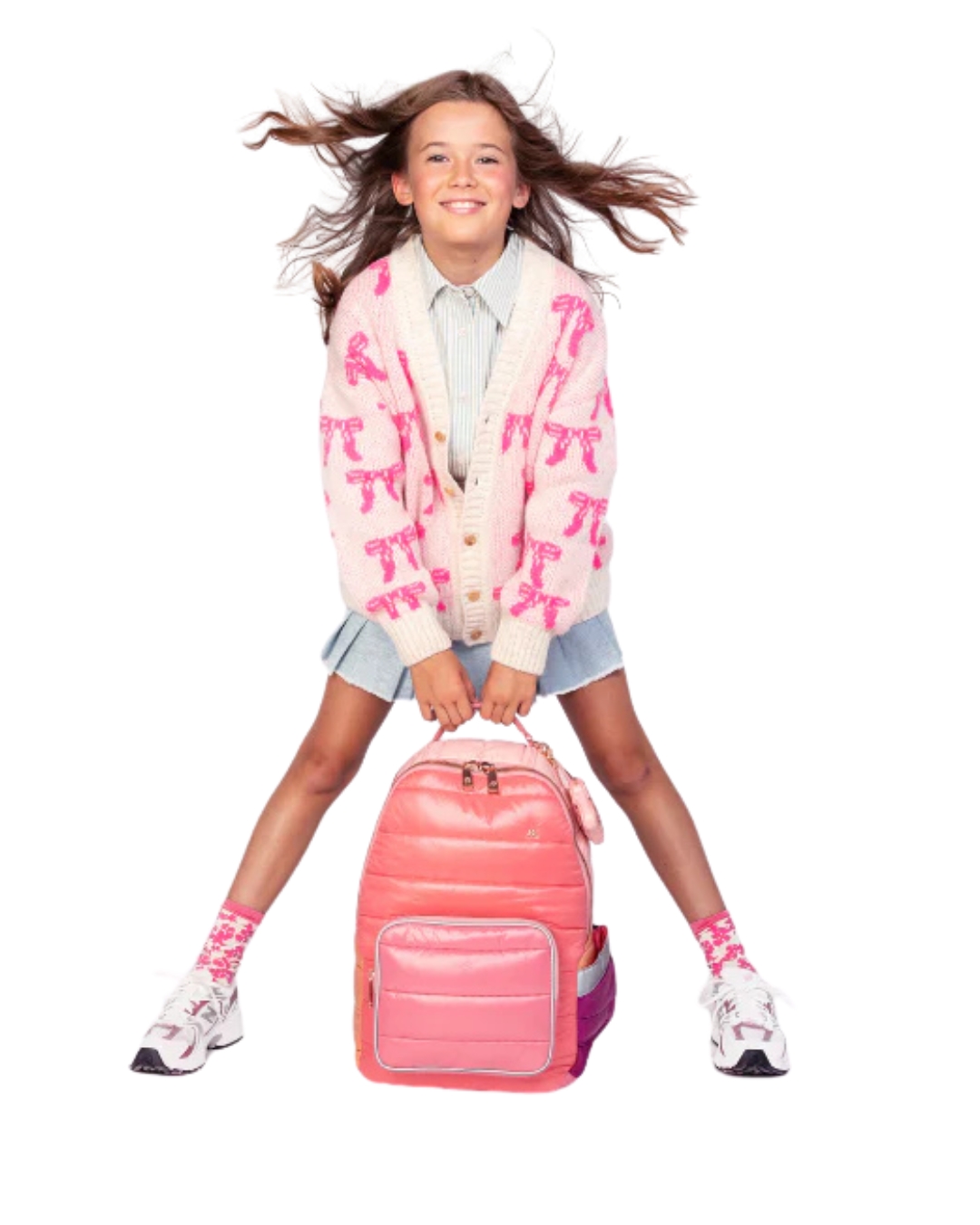 Jeune Premier - plecak New Bobbie Puffer Pink