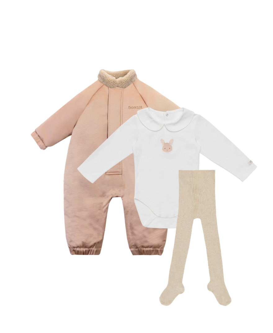 Donsje - stylizacja dla maluszka Apricot Bunny