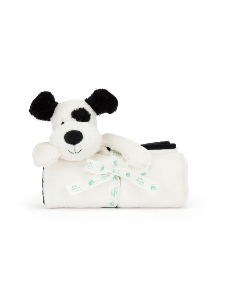 Jellycat - Łaciaty Piesek Kremowy Kocyk 70 cm