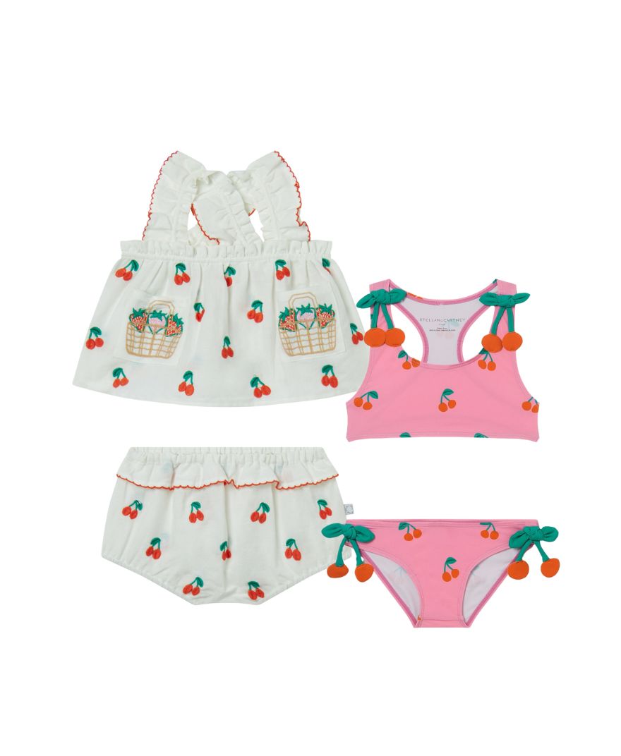 Stella McCartney - stylizacja kąpielowa dziewczęca Cherries