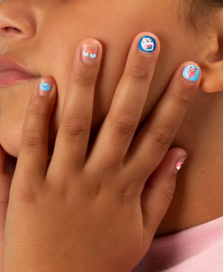 Omy - naklejki na paznokcie dla dzieci 200 sztuk Lily