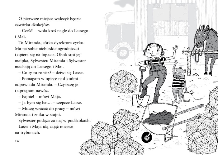 Wydawnictwo Zakamarki - Tajemnica galopu, Biuro Detektywistyczne Lassego i Mai