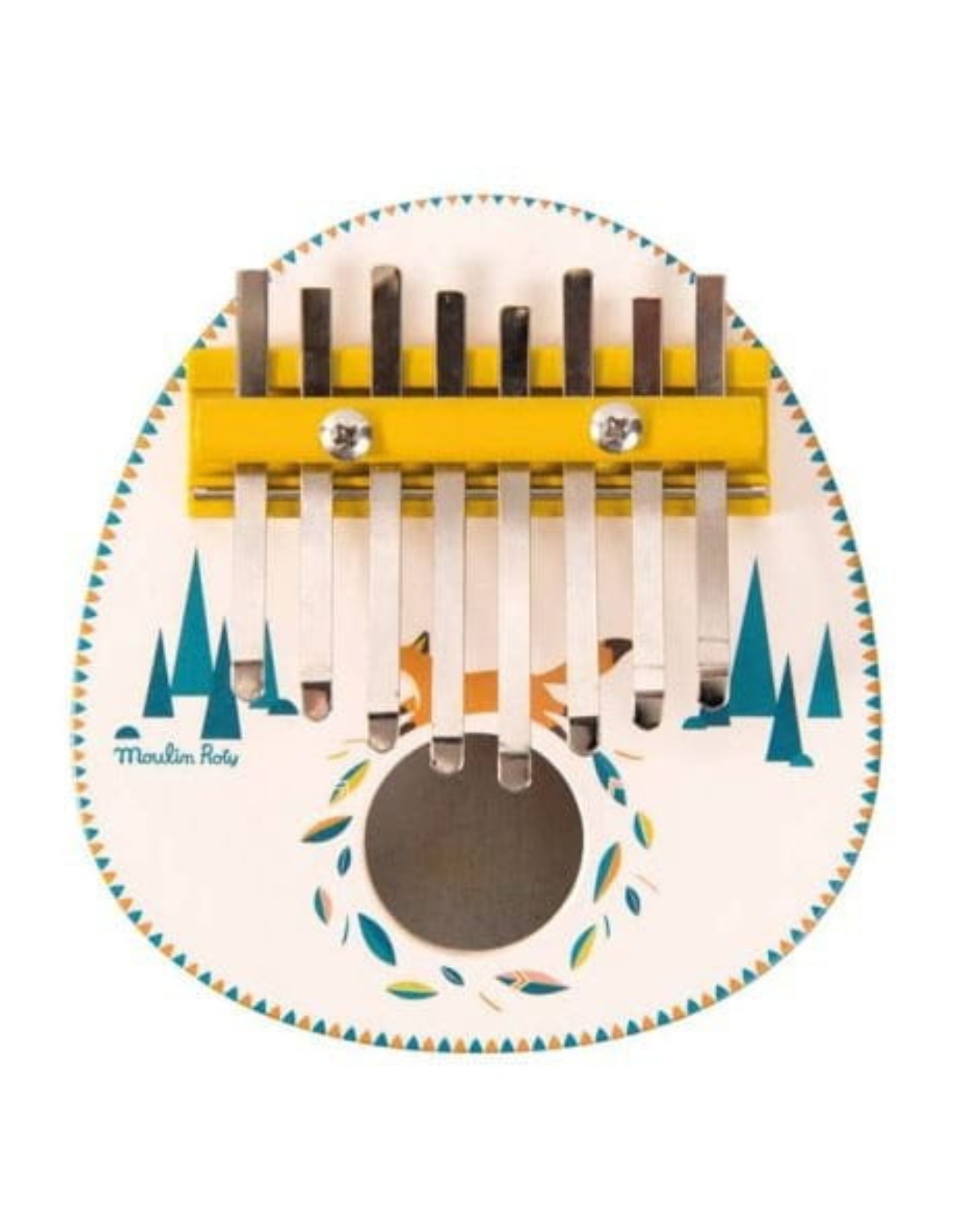 Moulin Roty - kalimba 14 x 13 cm "Podróże Olgi"