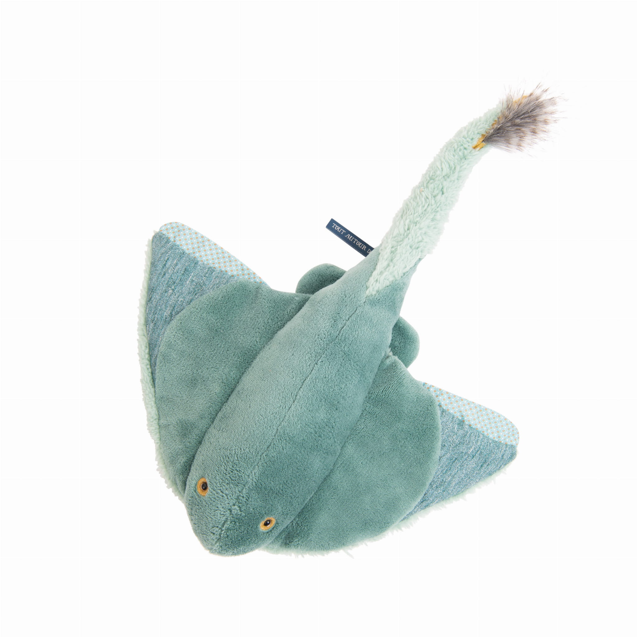 Moulin Roty - maskotka mała płaszczka 50 cm Dookoła Świata