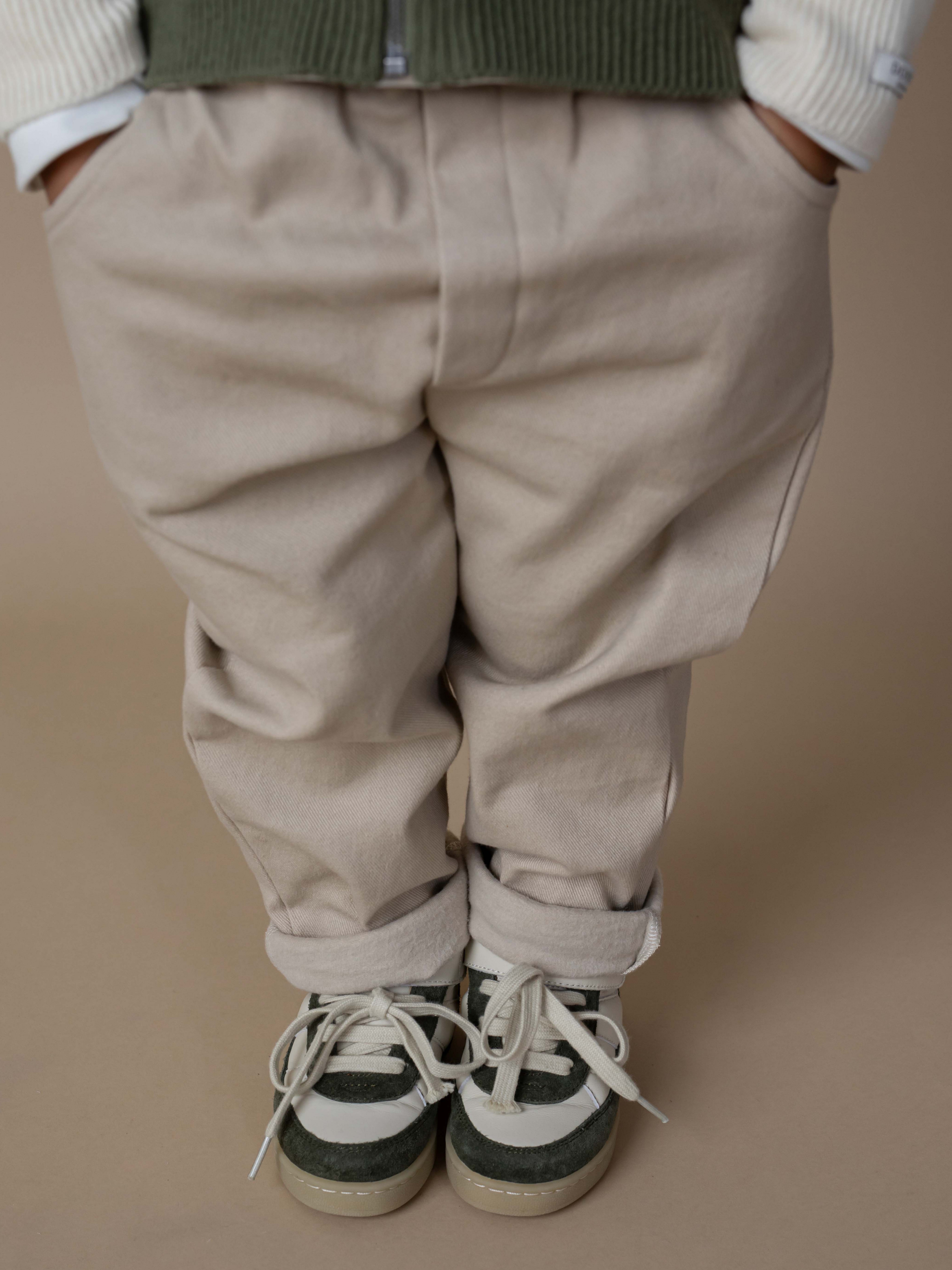 Donsje - spodnie dziecięce Olb Trousers Biscotti