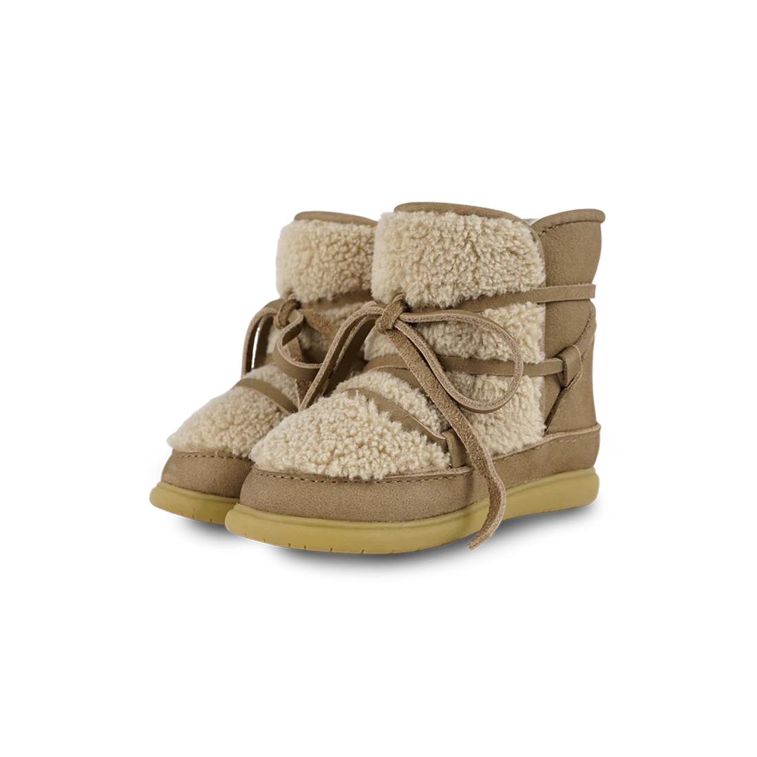 Donsje - buty dziecięce ocieplane Ceesa Shoes Truffle Nubuck