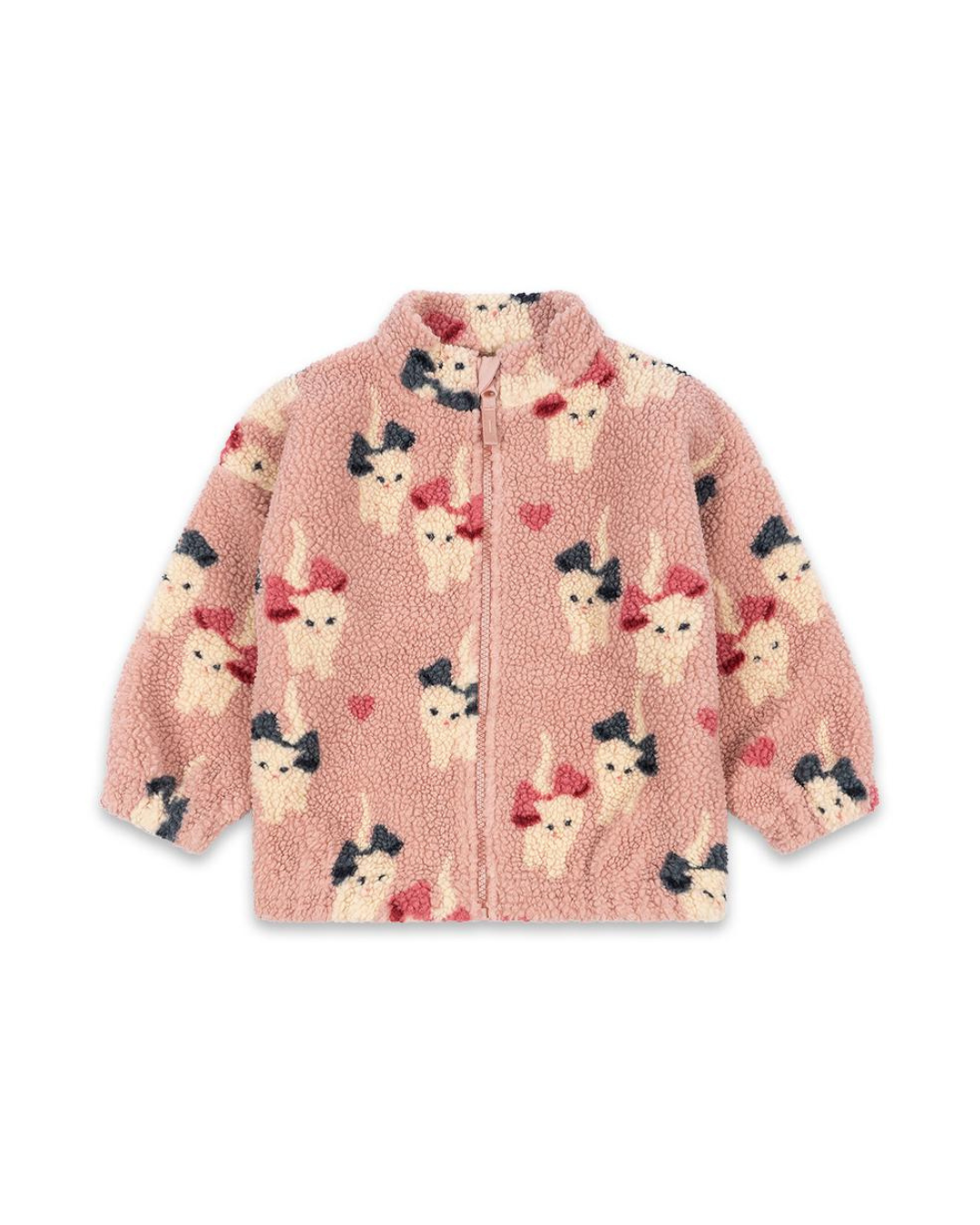 Konges Sløjd - kurtka dziecięca Jody Teddy Jacket GRS Lady Bow Kitty