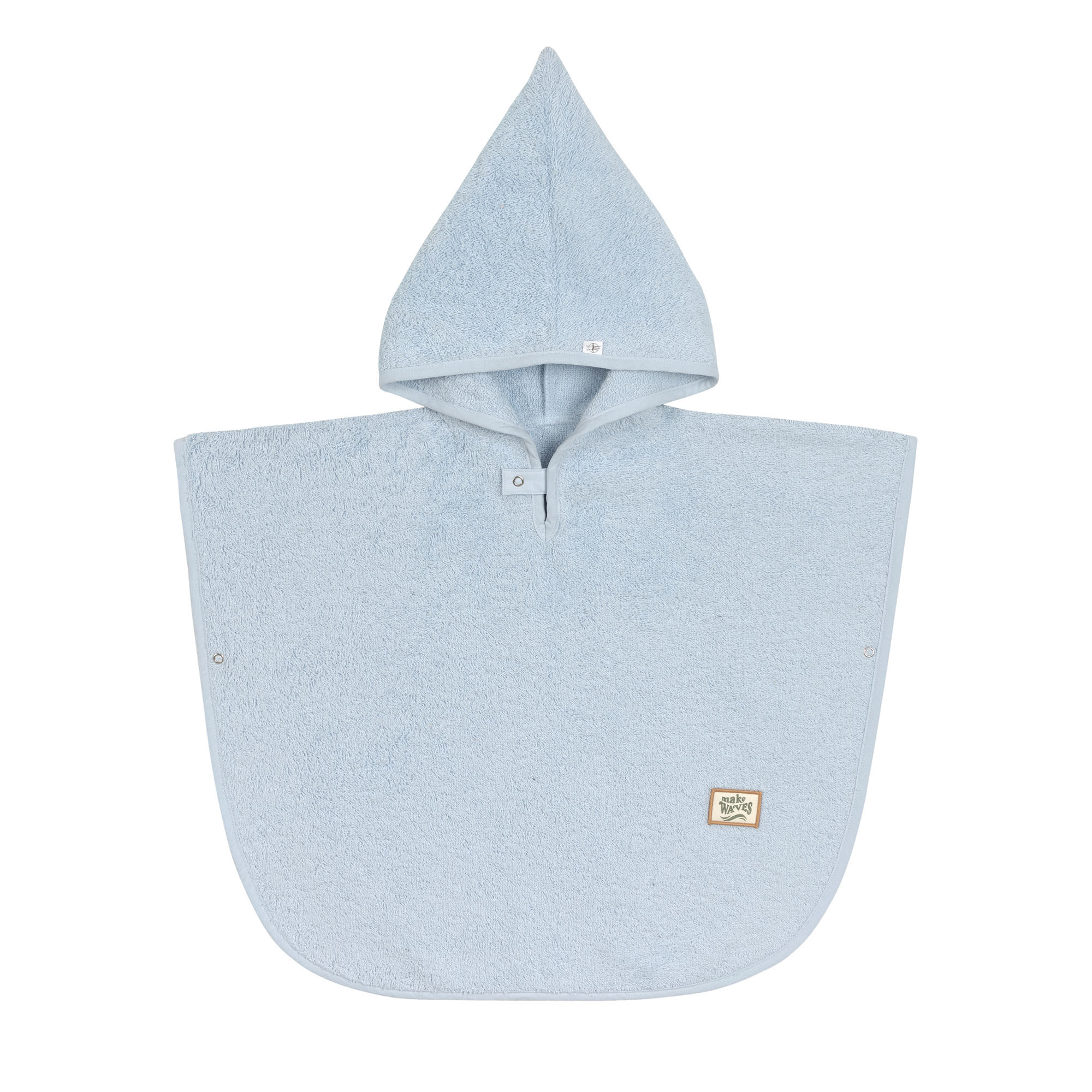Lassig - dziecięce ponczo z frotte dla dzieci sky blue 