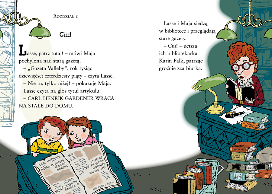 Wydawnictwo Zakamarki - Tajemnica filmu, Biuro Detektywistyczne Lassego i Mai