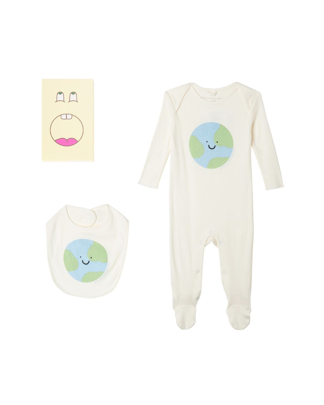Stella McCartney - komplet niemowlęcy z motywem Ziemi
