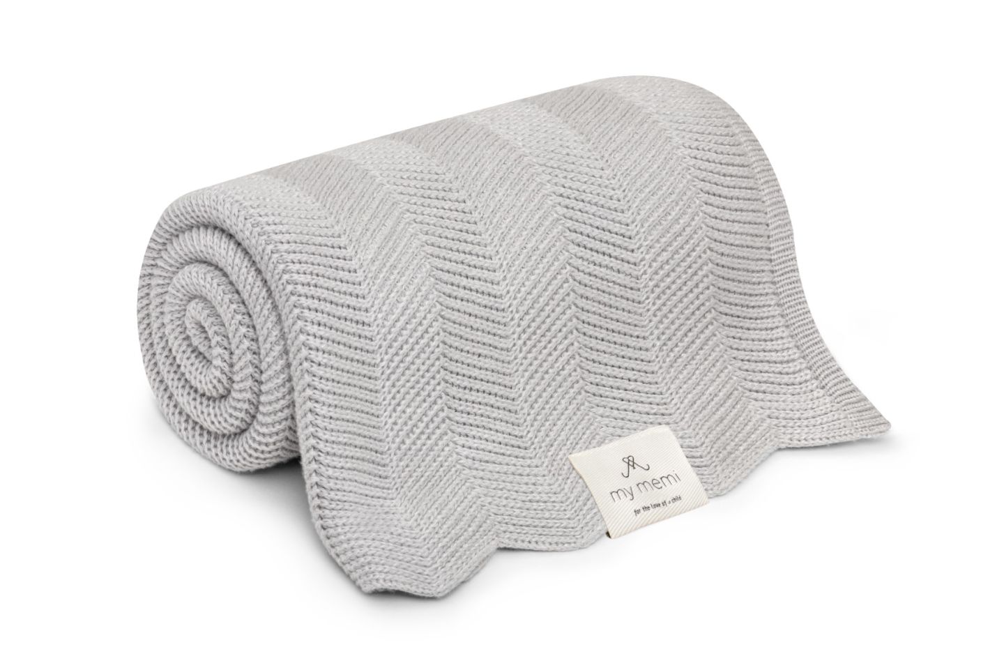 My Memi - bambusowy kocyk 80x100 fir Light Gray