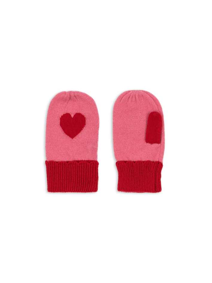 Konges Sløjd - rękawiczki z jednym palcem Collette Mittens Pink