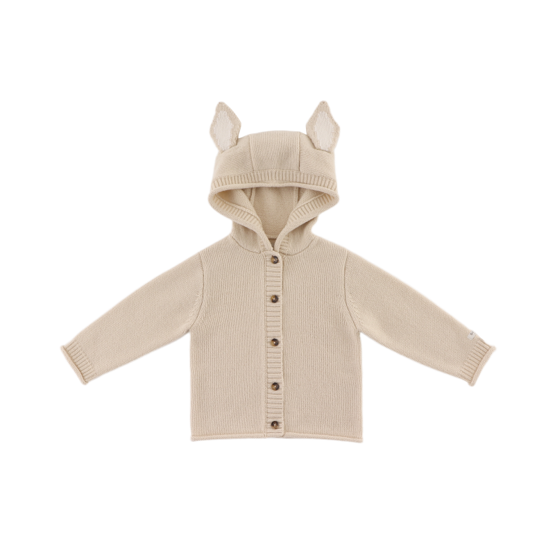 Donsje - kardigan niemowlęcy Brittan Merino Wool Bunny