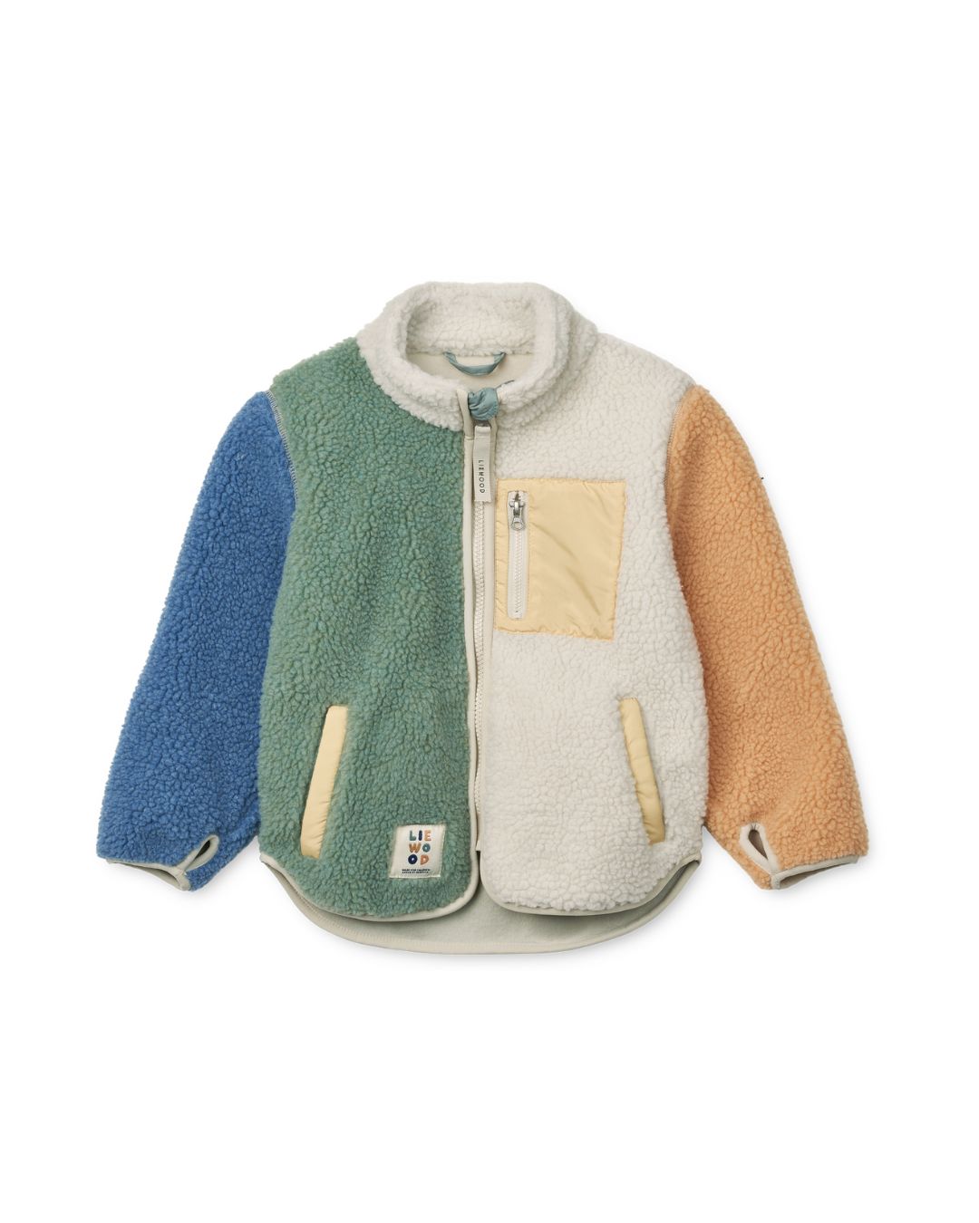 Liewood - kurtka dziecięca Nolan Pile Jacket Peppermint multi mix