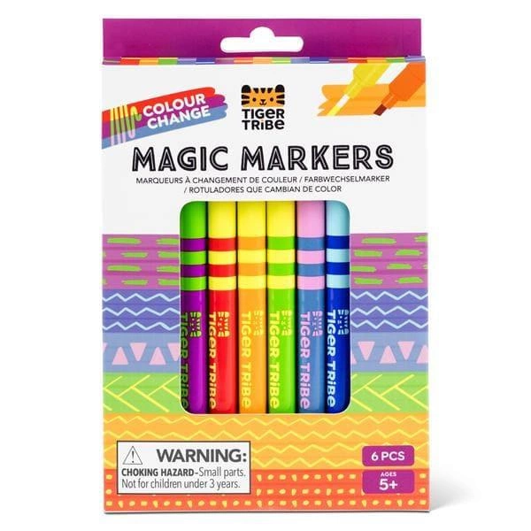 Tiger Tribe - magiczne flamastry zmieniające kolor