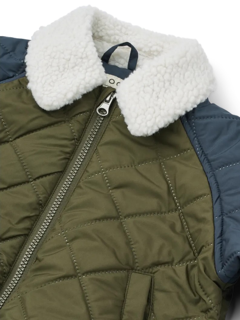 Liewood - kurtka Mira Classic Navy / Army brown